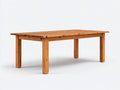 Tavolo da giardino - Legno massello - 200x90x75 cm - Marrone miele - Design tradizionale